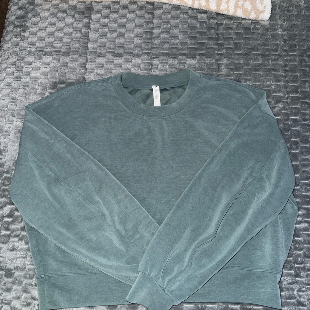 lululemon athletica Teal Crewneck